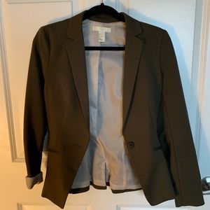 Olive green blazer